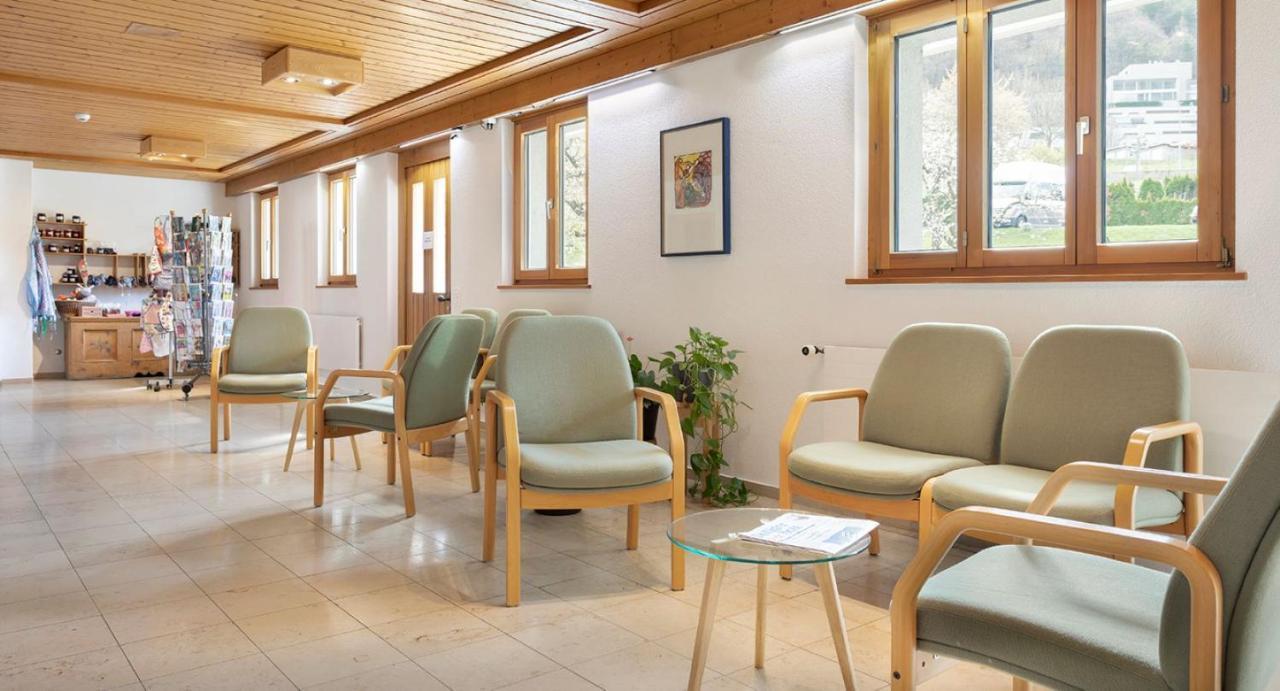 Hotel & Bildungshaus St. Jodern Visp Esterno foto