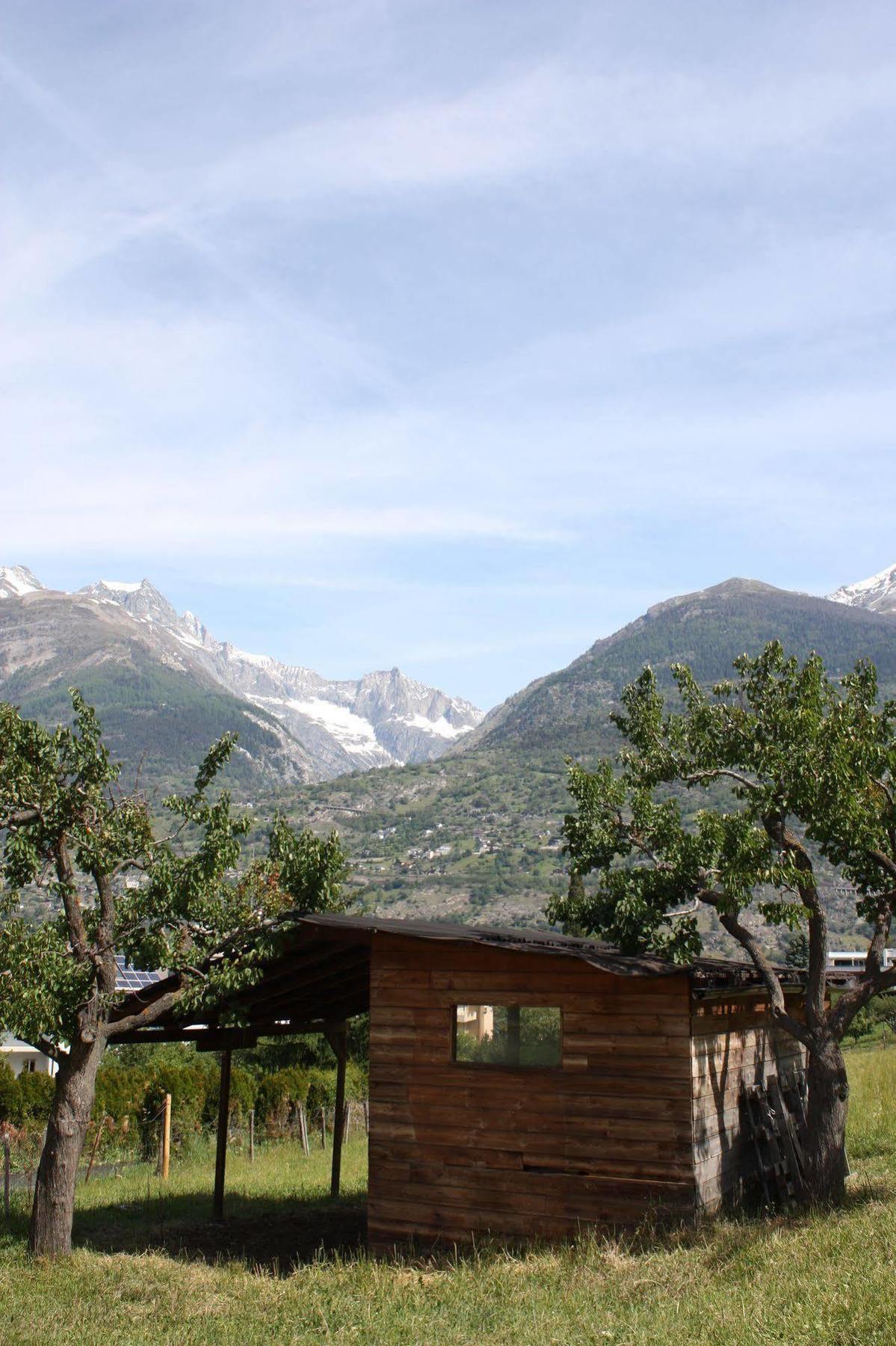 Hotel & Bildungshaus St. Jodern Visp Esterno foto